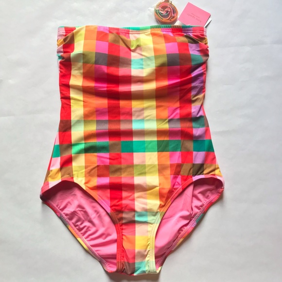 kate spade Other - Kate Spade Convertible Halter Swimsuit Multicolor